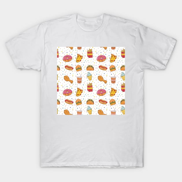 fast food T-Shirt by Houseofyhodie